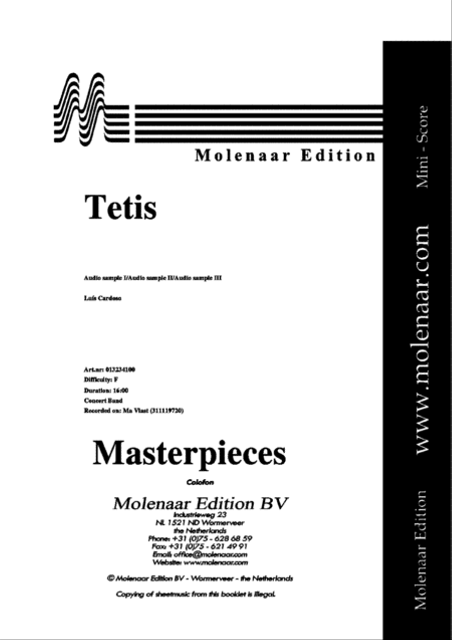 Tetis Concert Band scores gallery preview page 2