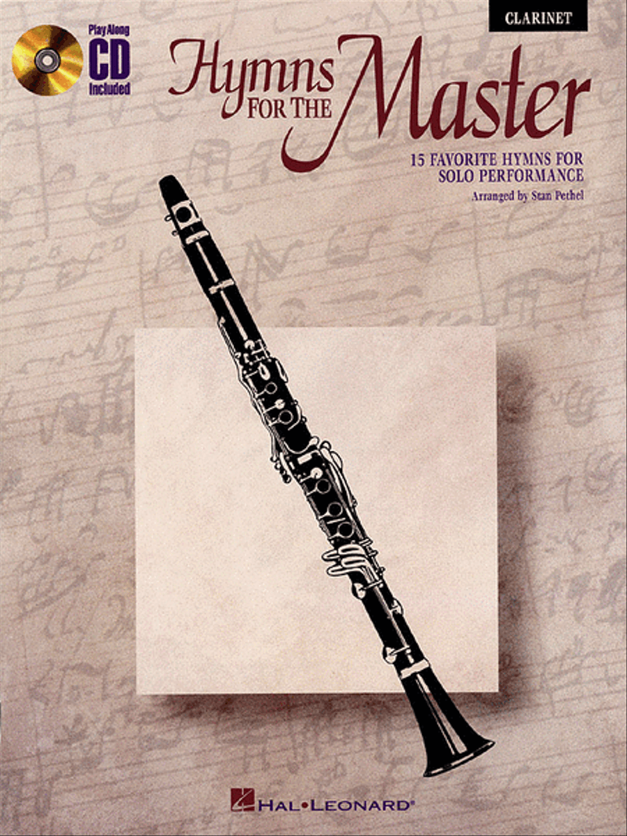 Hymns for the Master Hymns for the Master Clarinet Solo scores gallery preview page 1