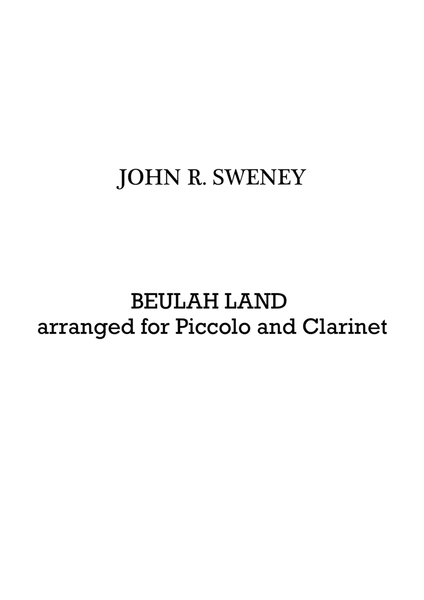 Beulah Land - Piccolo and Clarinet Duet image number null