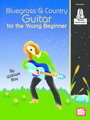 Book cover for Bluegrass & Country Guitar for the Young Beginner