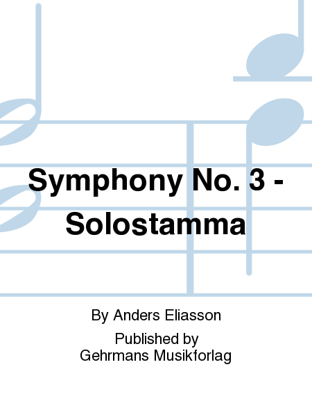Symphony No. 3 - Solostamma
