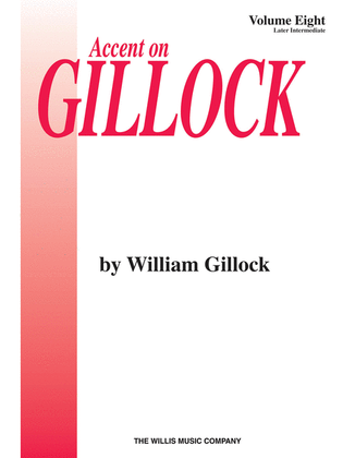 Book cover for Accent on Gillock Volume 8