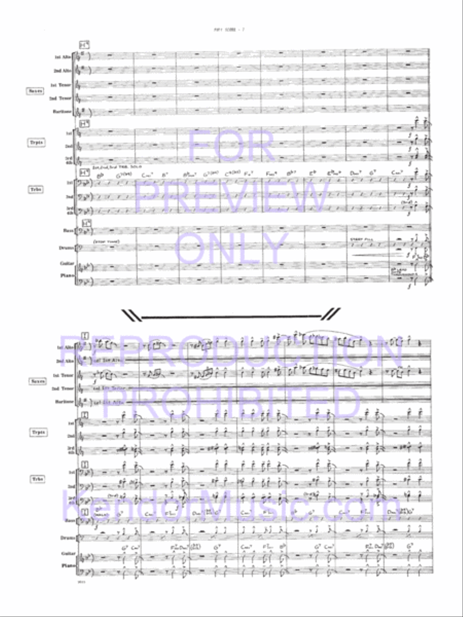 Moose The Mooche Jazz Ensemble scores gallery preview page 17