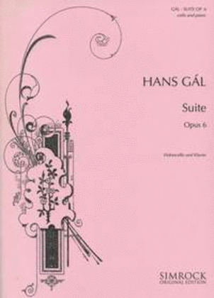 Book cover for Suite op. 6