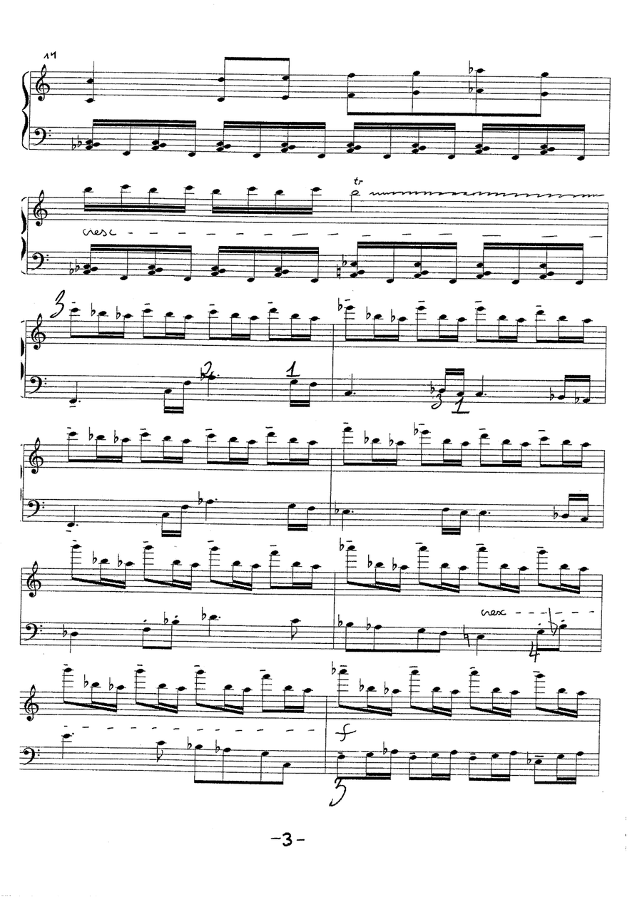 Disentimento Disentimento Piano Solo scores gallery preview page 3