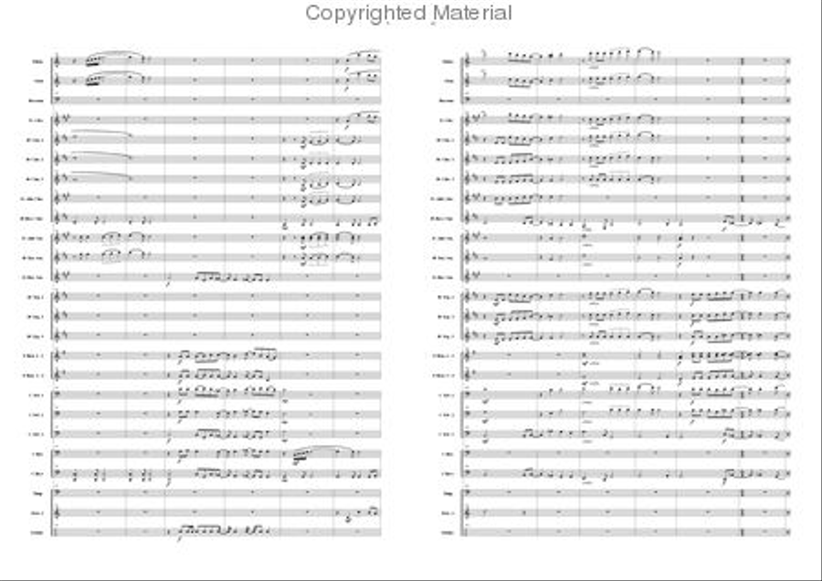 Shine Down Shine Down Concert Band scores gallery preview page 5