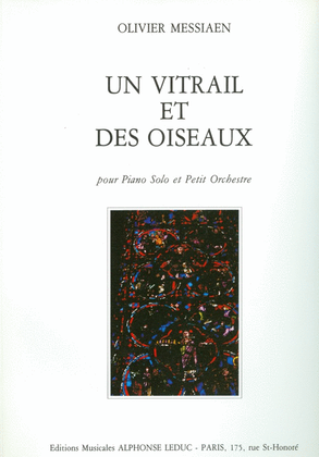 Un Vitrail Et Des Oiseaux (piano And Wind Ensemble)