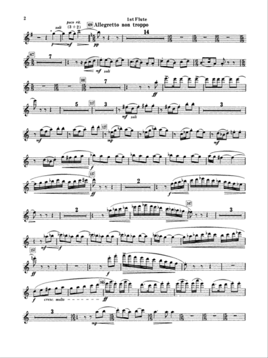 Armenian Dances, Part I: Flute Concert Band scores gallery preview page 2
