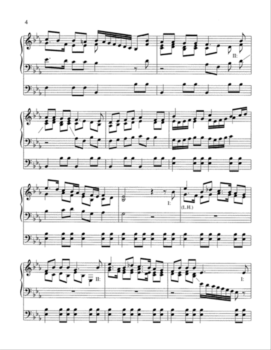 Seasonal Interpretations: Lent-Easter Organ scores gallery preview page 4
