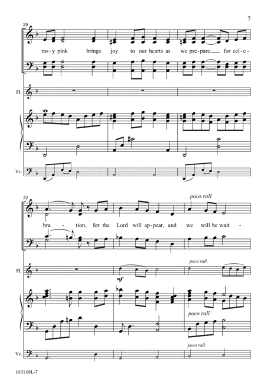 An Advent Reflection 4-Part scores gallery preview page 7