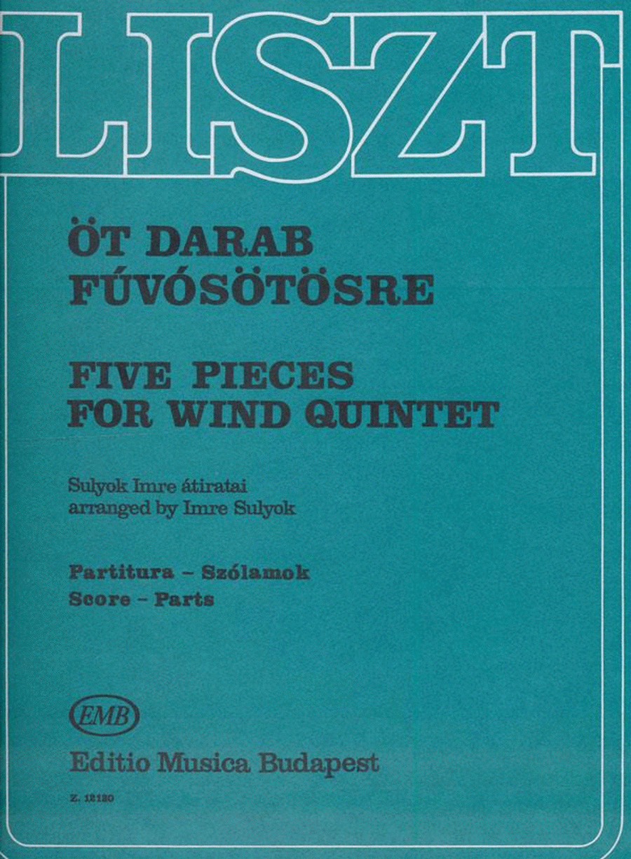 Fünf Stücke Woodwind Quintet scores gallery preview page 1