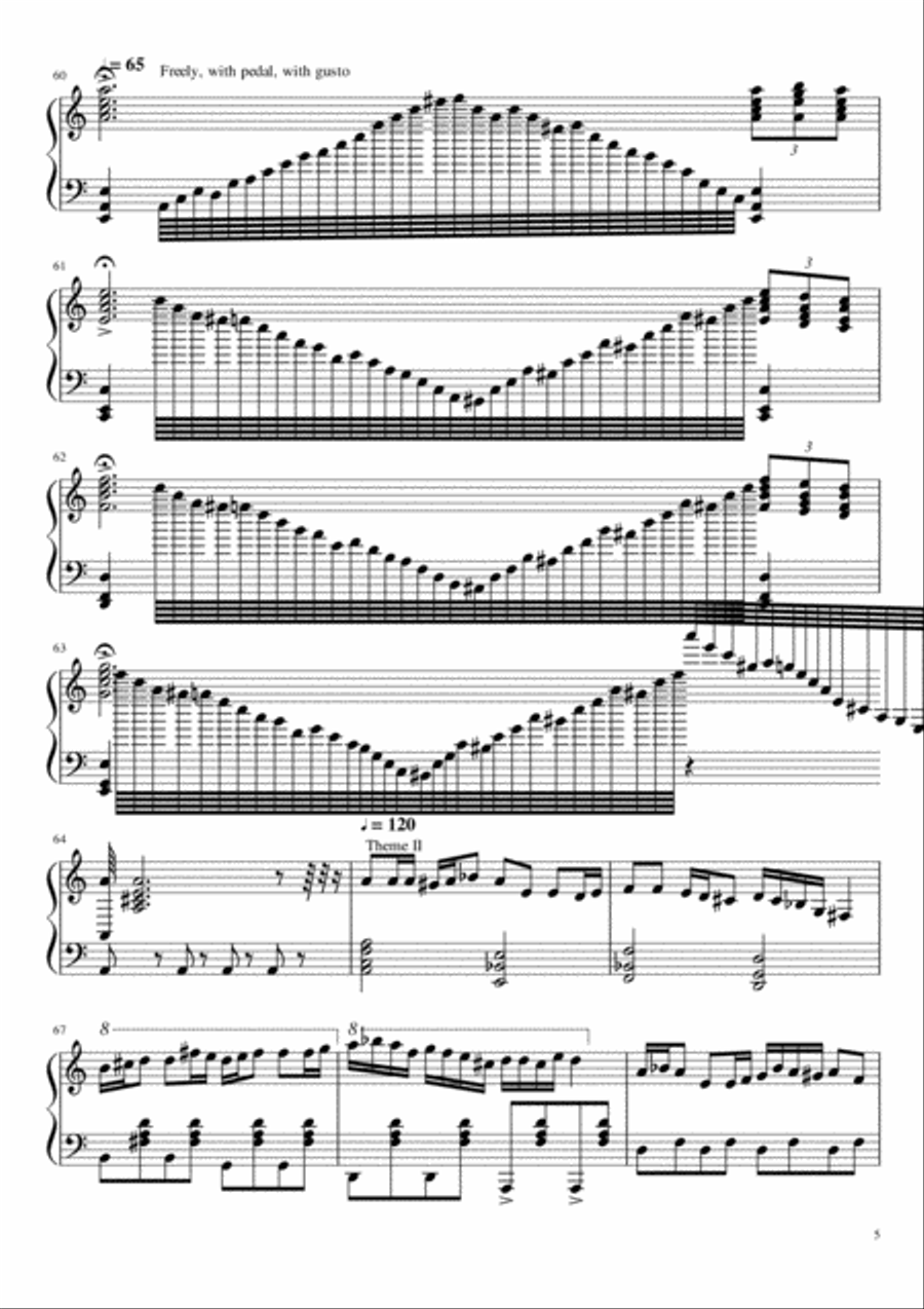 Key MEP project final submission Piano Solo scores gallery preview page 5