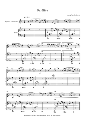 Fur Elise - Ludwig Van Beethoven (Soprano Sax + Piano)