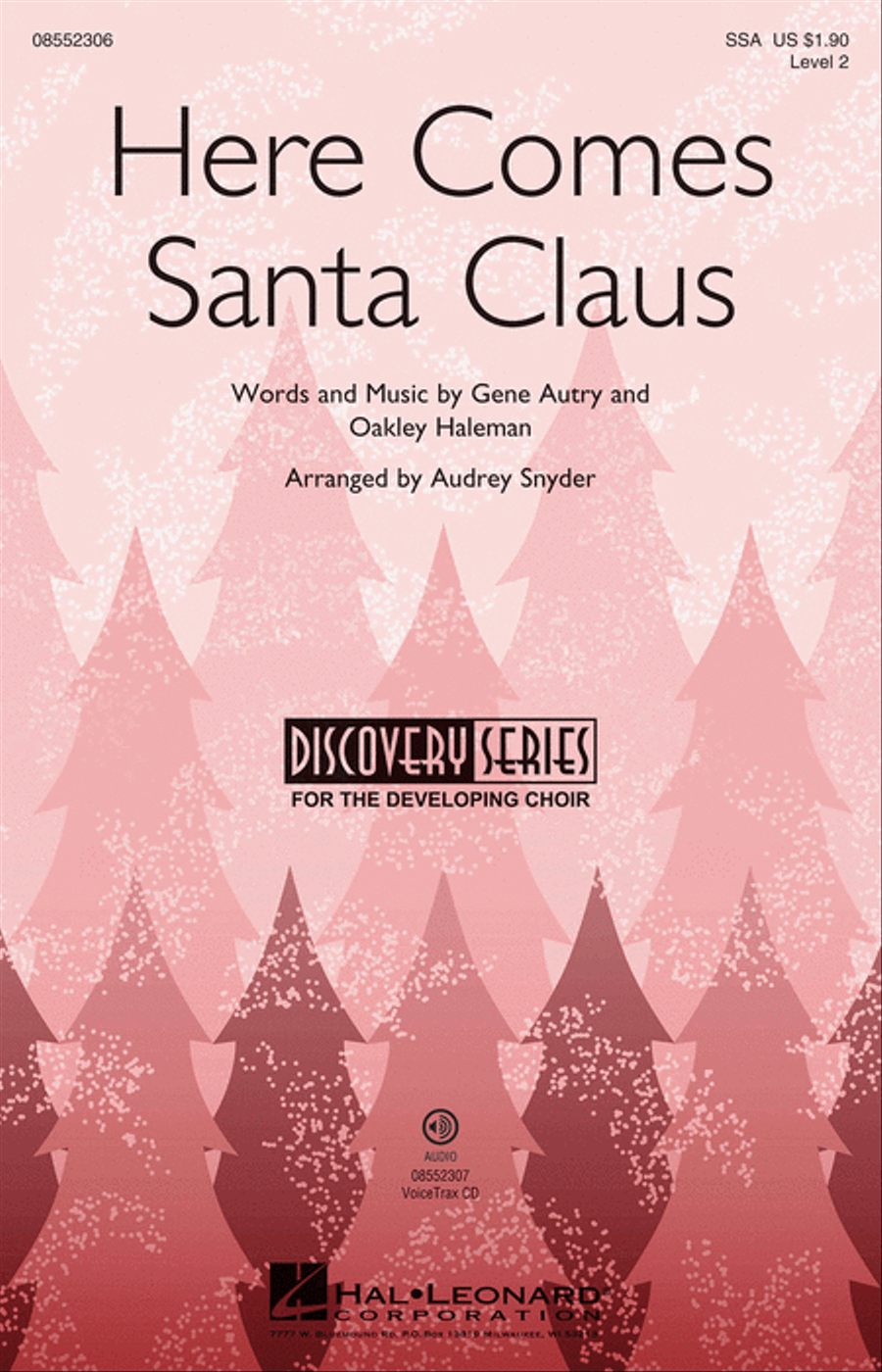 Here Comes Santa Claus Here Comes Santa Claus Choir scores gallery preview page 1