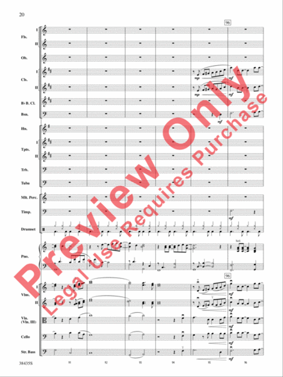 The Best of Jim Brickman Full Orchestra scores gallery preview page 21