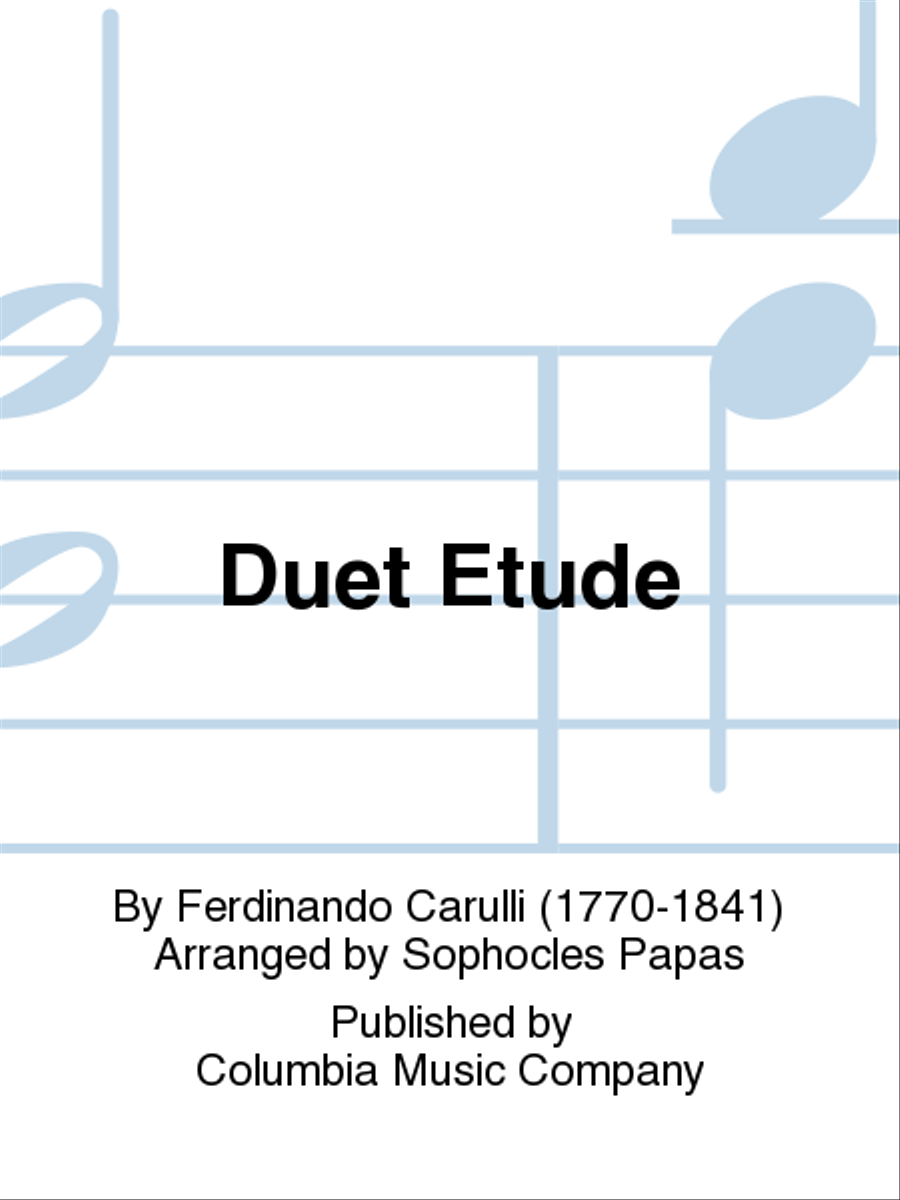 Duet Etude School and Community scores gallery preview page 1