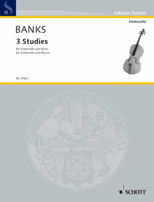 Book cover for Studies 3 Cello/piano
