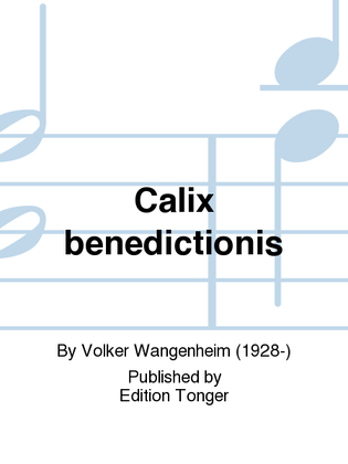 Calix benedictionis