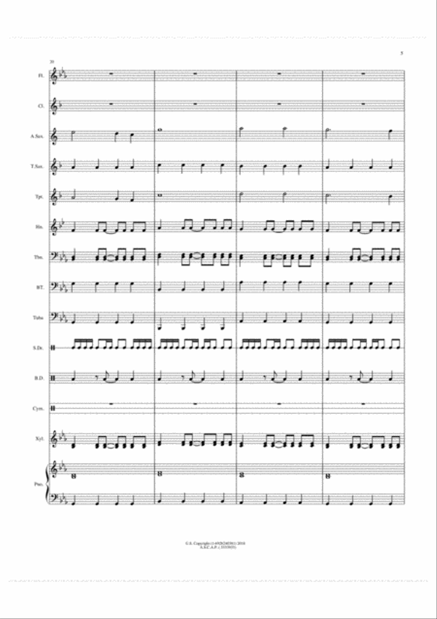 Intrepid Intrepid Concert Band scores gallery preview page 5