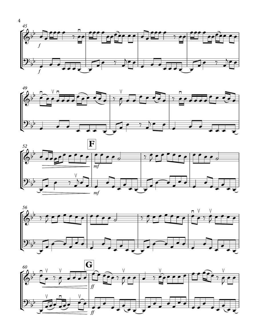 Havana String Duet scores gallery preview page 4