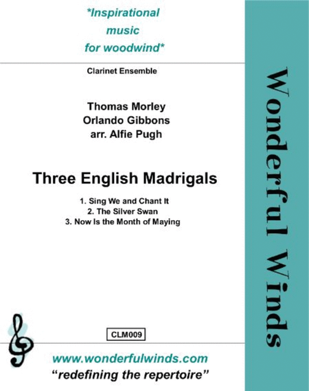Three English Madrigals image number null