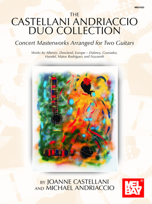 Book cover for The Castellani Andriaccio Duo Collection Concert Masterworks Arranged for Two Guitars