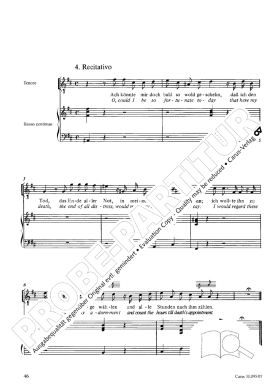 For me to live is Jesus (Christus, der ist mein Leben) STB scores gallery preview page 47