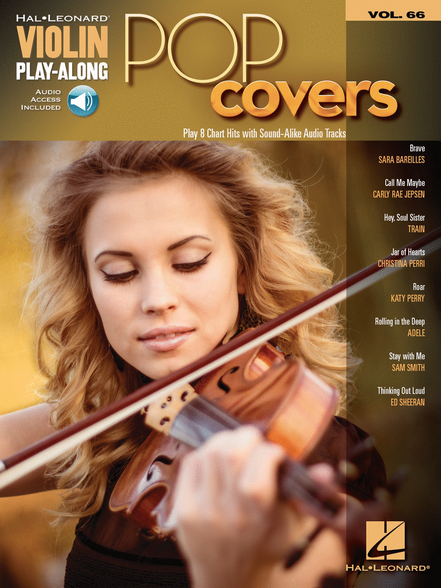 Pop Covers (Violin Play-Along Volume 66)