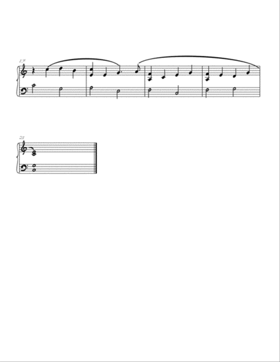 Five Iconic Classical Pieces arranged for Easy Piano (Book 2) Easy Piano scores gallery preview page 5