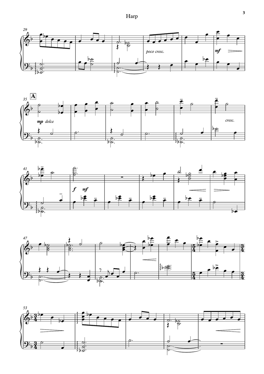 A Fancy of Folksongs Score scores gallery preview page 3