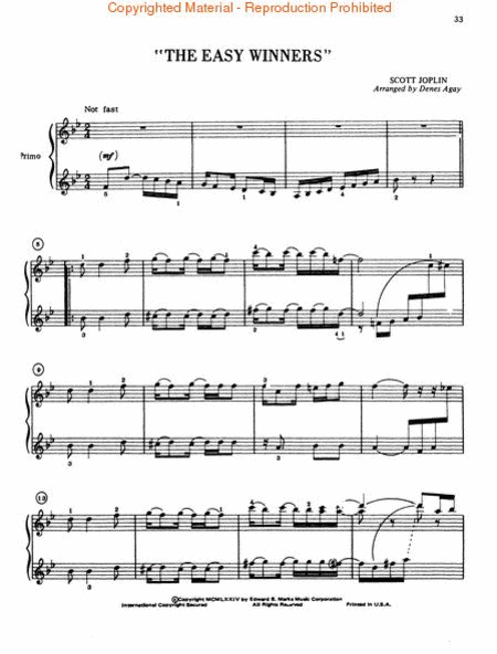 Scott Joplin's Ragtime Classics