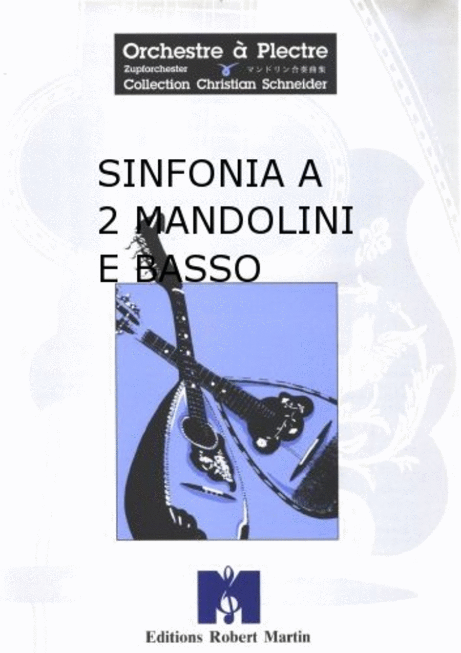 Sinfonia a 2 Mandolini E Basso Orchestra scores gallery preview page 1
