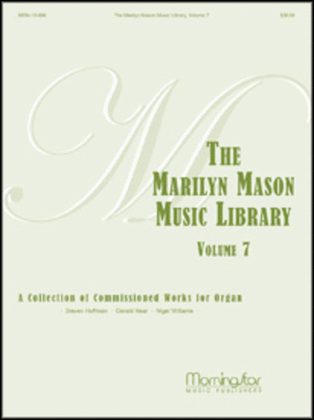Book cover for Marilyn Mason Music Library, Volume 7
