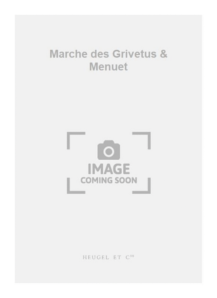 Marche des Grivetus & Menuet Woodwind Duet scores gallery preview page 1