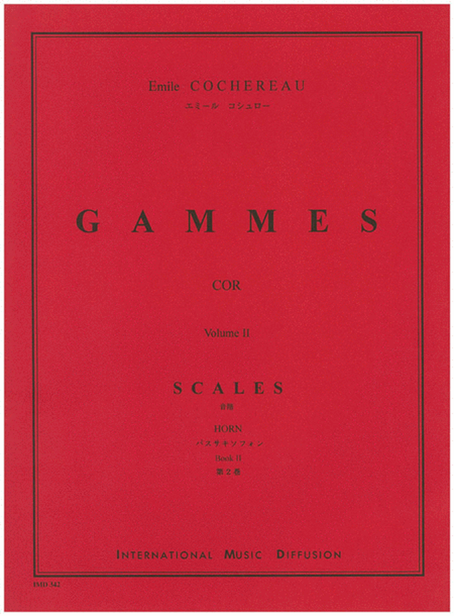 Gammes - Volume II