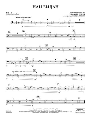 Hallelujah - Pt.5 - String/Electric Bass