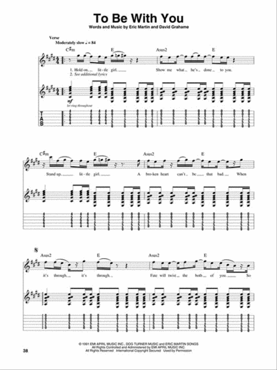 Acoustic Unplugged Acoustic Guitar scores gallery preview page 6