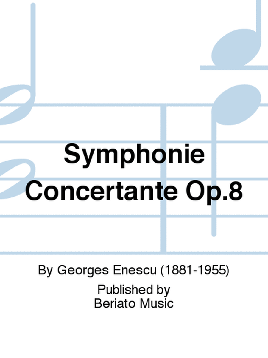 Symphonie Concertante Op.8