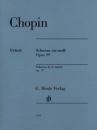 Book cover for Scherzo in C-sharp minor, Op. 39
