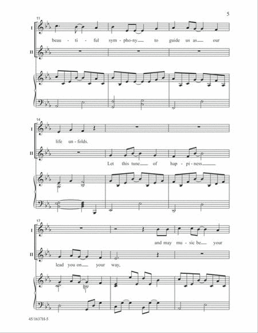 Let's Sing! Volume One 2-Part scores gallery preview page 5