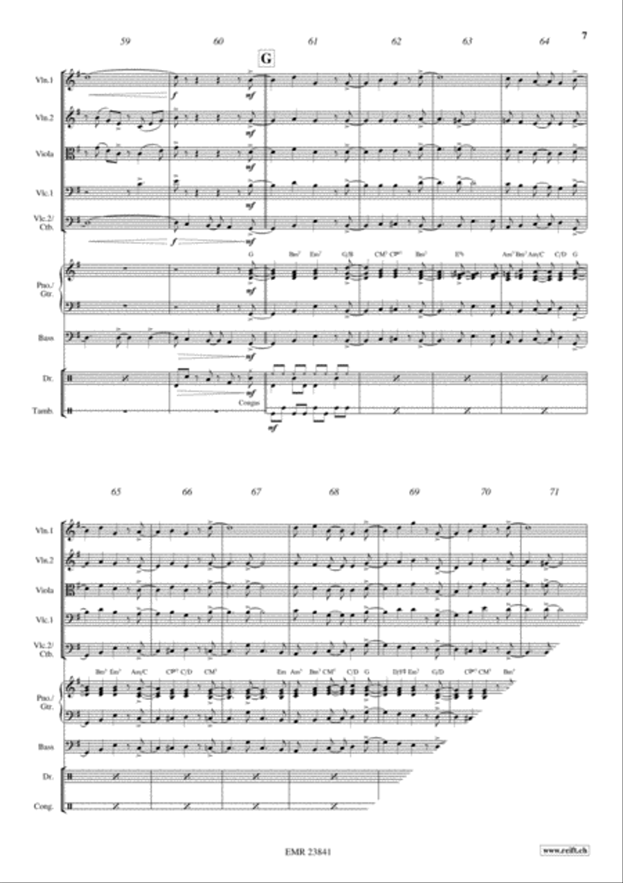 Birdland String Orchestra scores gallery preview page 7