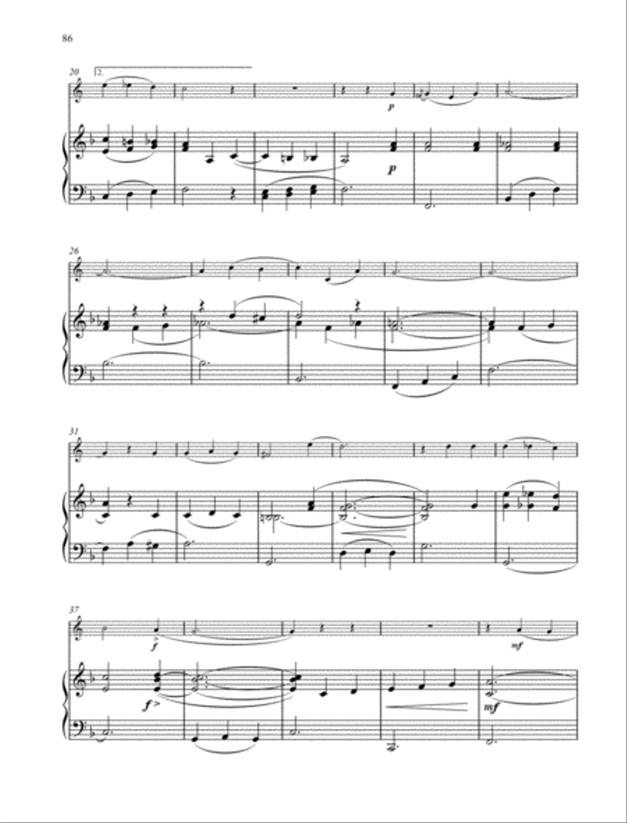 Blue Waltz Piano Accompaniment scores gallery preview page 2