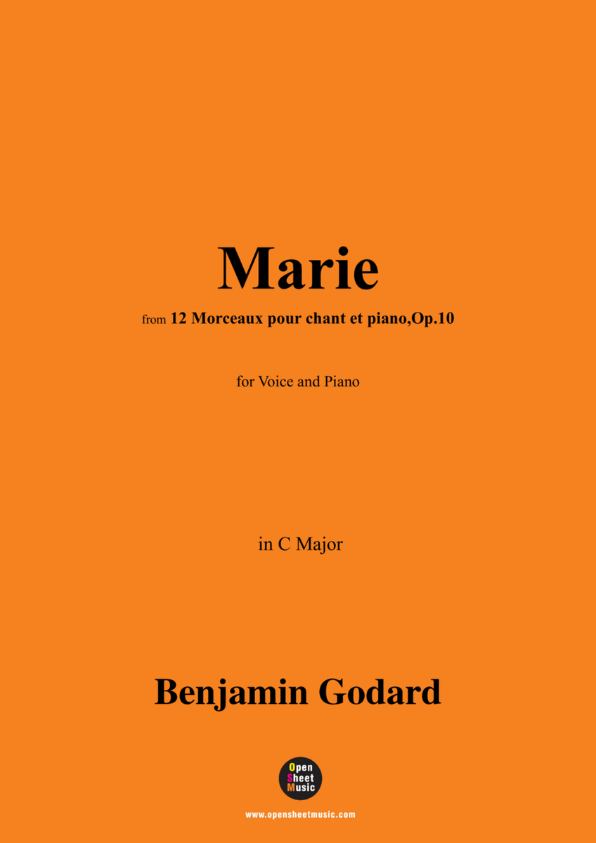 B. Godard-Marie,in C Major,Op.10 No.2