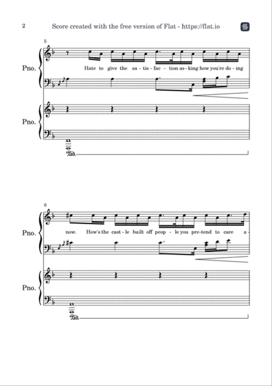 Vampire Voice scores gallery preview page 2