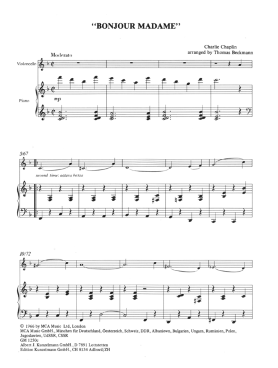Oh! That Cello! - Volume 3 Piano Accompaniment scores gallery preview page 2