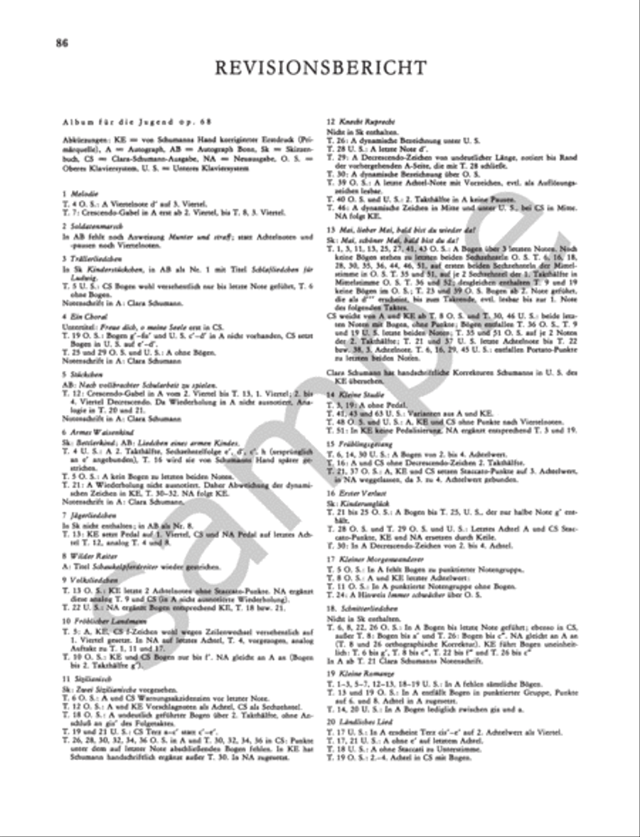 Album for the Young Op. 68 and Scenes from Childhood Op. 15 for Piano Piano scores gallery preview page 8
