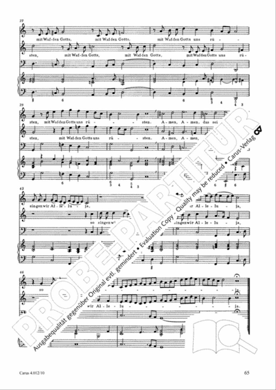 Opella Nova I. Teil 1618 Opella Nova I. Teil 1618 Collection / Songbook scores gallery preview page 66