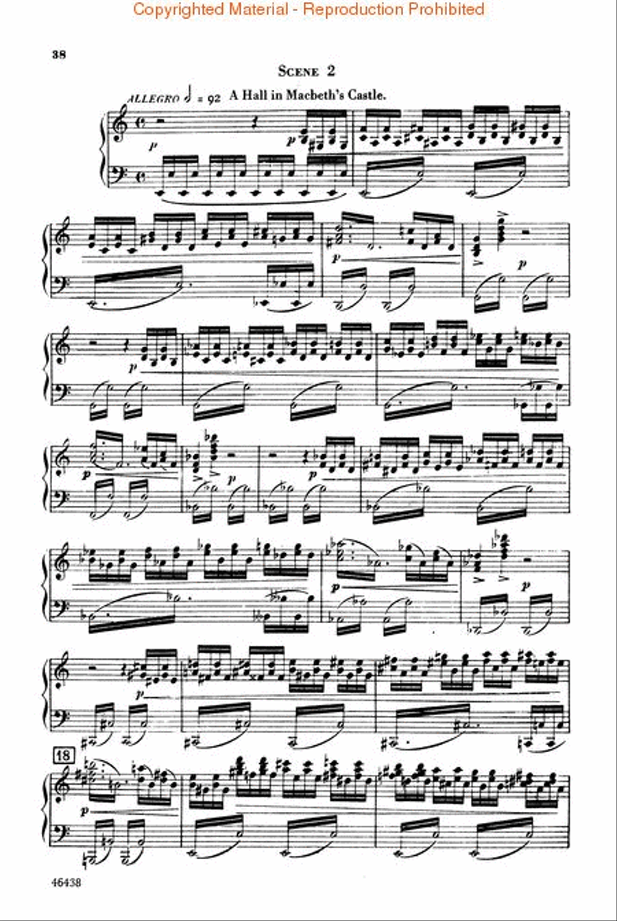 Macbeth Voice scores gallery preview page 3
