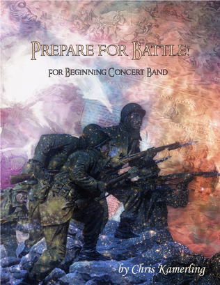 Book cover for Prepare for Battle! - Beginning Concert Band
