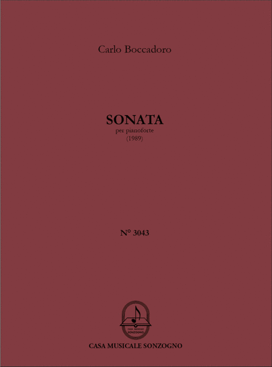 Sonata Piano Solo scores gallery preview page 1